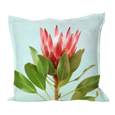 Funda de cojín en Protea on Blue