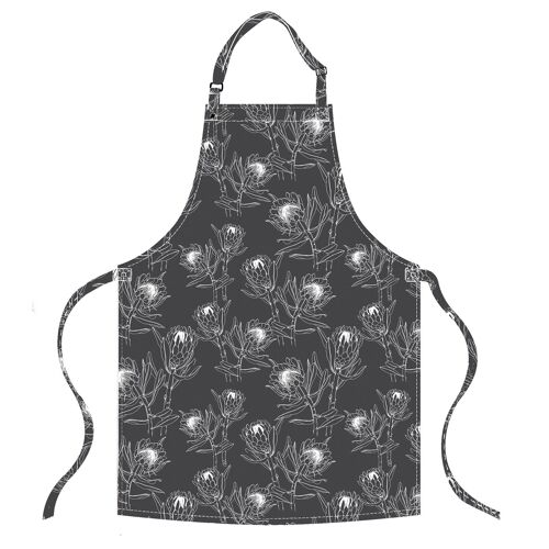 Apron in Protea Charcoal