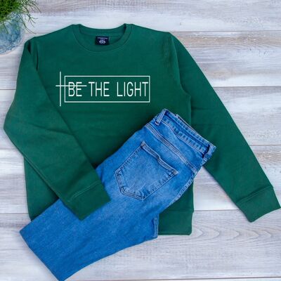 Be The Light Sweater - Groen