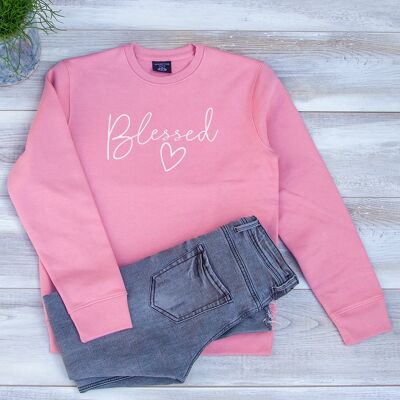 Blessed Sweater - Roze