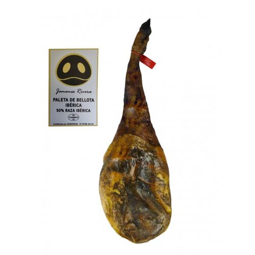 Acorn-fed Iberian Shoulder 50% Iberian Breed Selection Hams Rivera 4,5-5 kgs