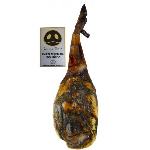 Paleta de bellota 100% ibérica Rivera 5-5.5 kgs Jamon