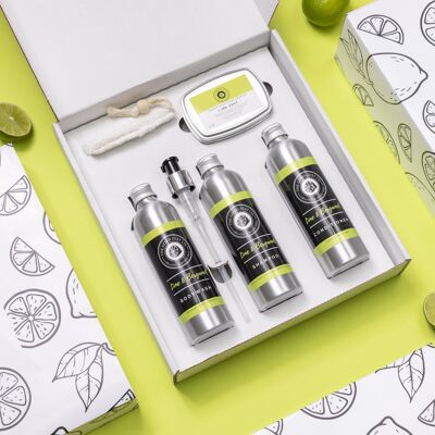 Organic Lime & Bergamot Gift Box