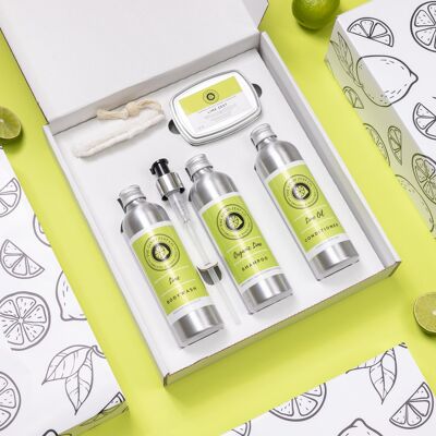 Bio Limette Geschenkbox