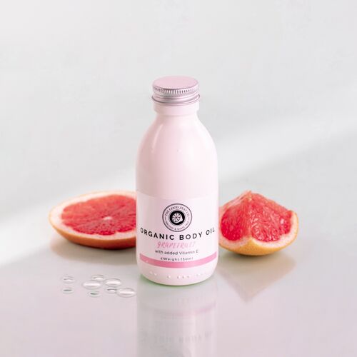 Organic Detoxifying Grapefruit Body Oil