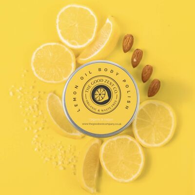 Esmalte corporal de limón orgánico