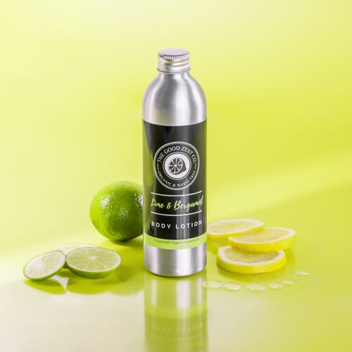 Organic Lime & Bergamot Body Lotion