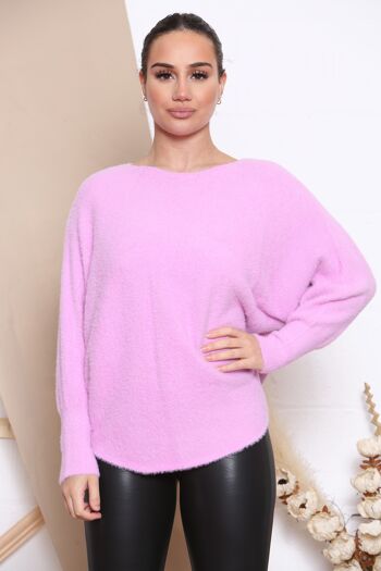 pull moelleux fuchsia 1