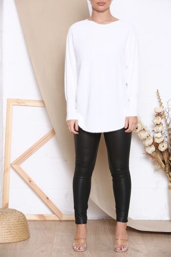 pull blanc moelleux 4