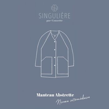 Patron couture - Manteau Abstrette 4