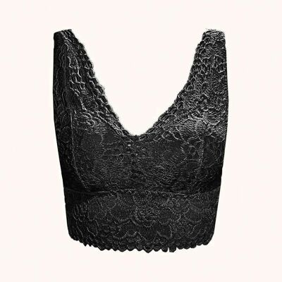 The fabienne bralette - black