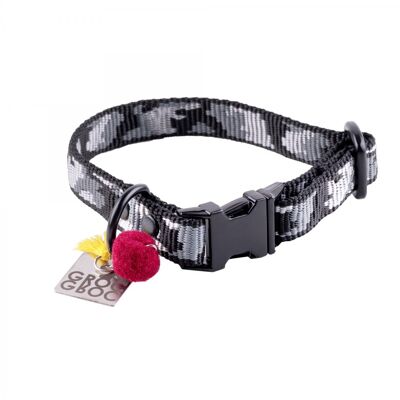 Groc Groc Lucky Camouflage Grey Hundehalsband-S