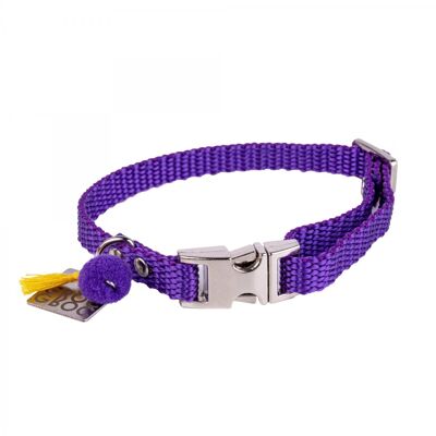 Hundehalsband Groc Groc Lucky Purple Ribbon 10-S