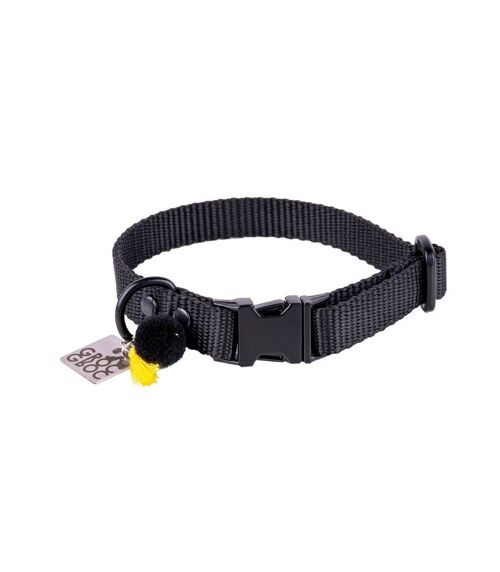 Collar para perros Groc Groc Lucky Total Black-S