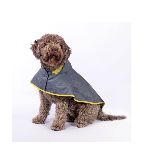 Capa de Lluvia para perro Vaquera Azul Groc Groc Lola-XL-3