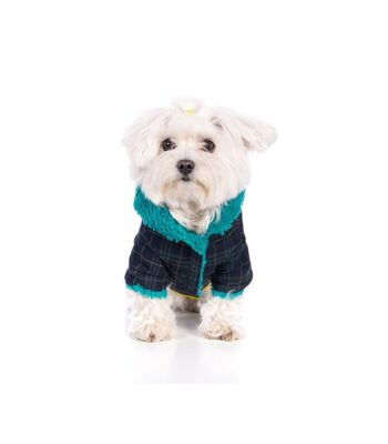 Manteau réversible pour chien Groc Groc Vivian Verde Esmeralda-XS 2