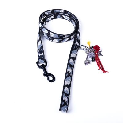 Dog Leash Camouflage Gray Groc Groc Lucky-