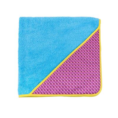 Bath towel for dog Groc Groc Mandy Turquoise-