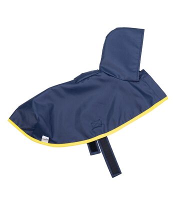 Manteau de pluie pour mais bleu marine Groc Groc Lola Umbrella-XS 2