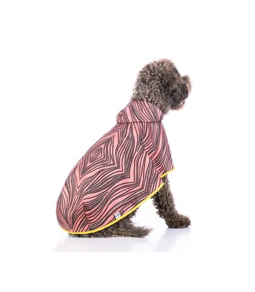 Capa de lluvia para perro Rosa Softshell Groc Groc Lola-XL