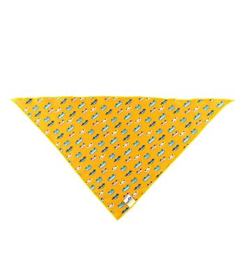 Bandana Bandana pour chien Groc Groc Lara Moutarde Cars-S 4