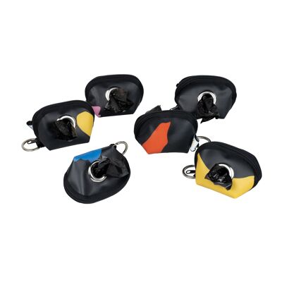 Kakou Bag Dispenser di sacchetti per cani NERO&COLORE-