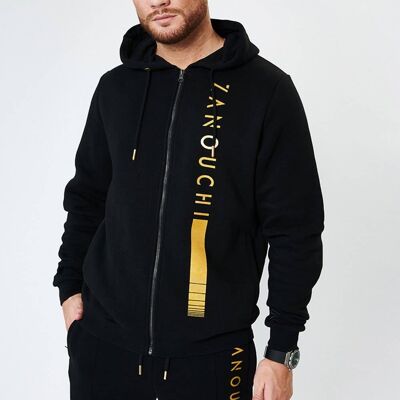 Men's Hoodie - Black/Gold - New York Ready