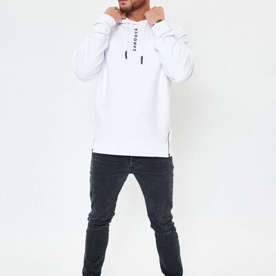 Classic Seam Hoodie - White