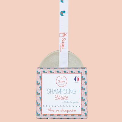 Shampoing solide naturel Aline se shampouine