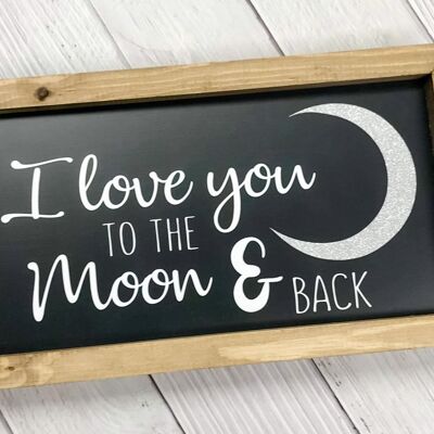 I Love You to the Moon & Back - Ltd Edition white
