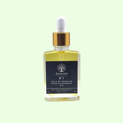 Olio di semi di fico d'India biologico e puro - 30 ml