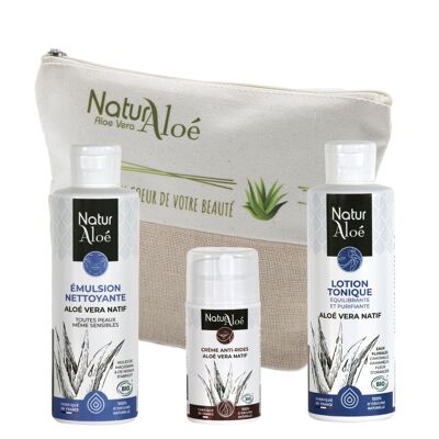 Coffret FÊTE DES MÈRES cosmétiques "Routine Visage Anti-Âge"
