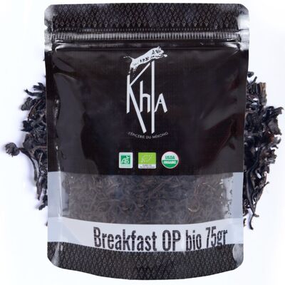 Té negro orgánico de Sri Lanka - Breakfast OP - Bulk pouch - 75g