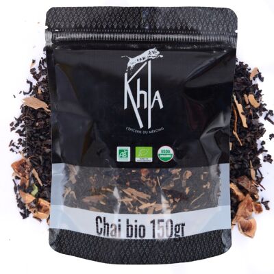 Thé noir bio du Sri Lanka - Chaï - Poche vrac - 150g