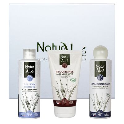 Set de cosmética - Body & Hair Essentials Hidratación intensa