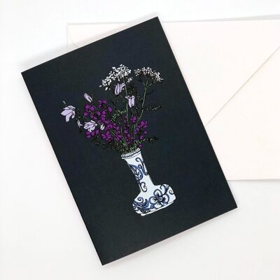 Some Wildflowers for You (Midnight) - Card