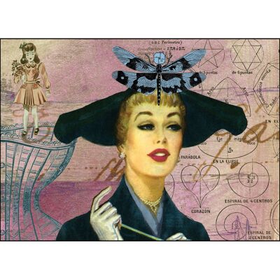 Impresión de Giclee - La geometría de la corsetería