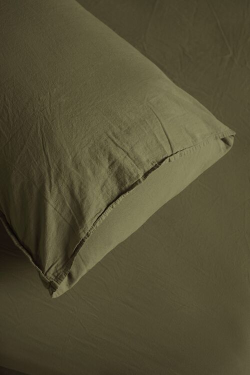 2 Pillow Cases, Capulet Olive - 50 x 75 cm