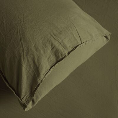 2 Pillow Cases, Capulet Olive - 50 x 90 cm