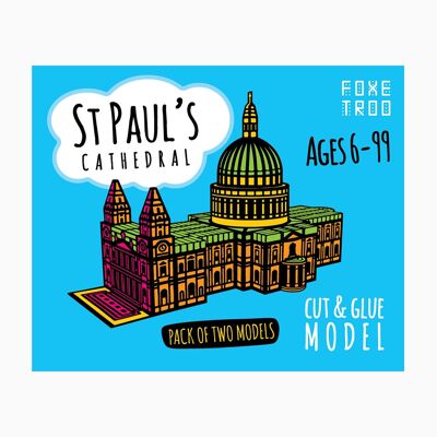 St Paul's Cathedral of London Paper Model Kit