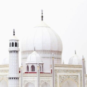 Maquette en papier Taj Mahal 4