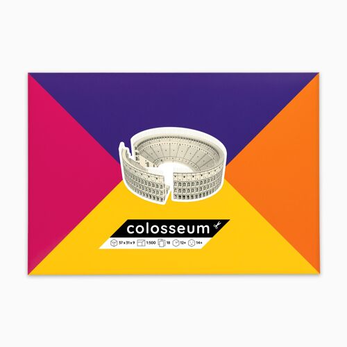 Roman Colosseum Paper Model Kit