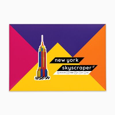 Kit de modelo de papel de rascacielos de Nueva York