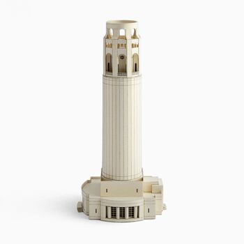 Kit de modèle en papier Coit Tower 2