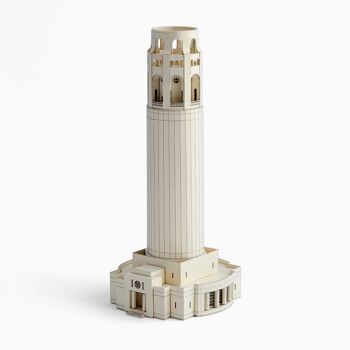 Kit de modèle en papier Coit Tower 3