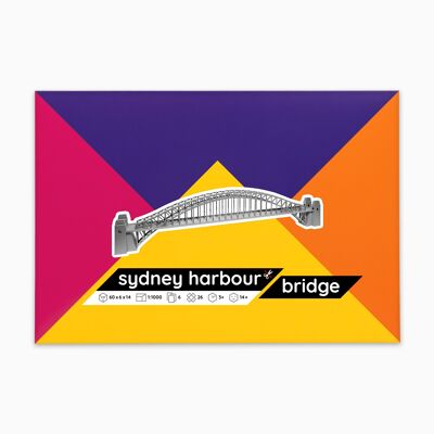 Maquette en papier du pont du port de Sydney