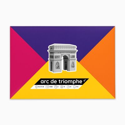 Kit de modelo de papel Arc de Triomphe
