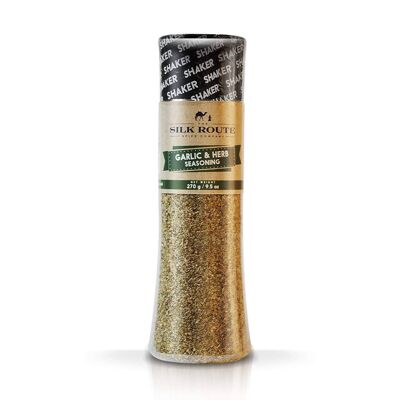 Giant Garlic & Herb Shaker by Silk Route Spice Company - Mixed Herbs 270g