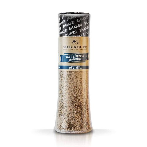 Giant Salt & Pepper Shaker by Silk Route Spice Company - Mixed Salt & Pepper 390g