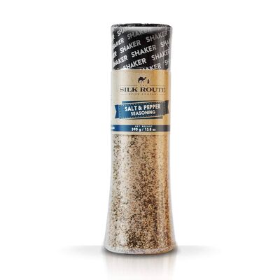 Riesiger Salz- und Pfefferstreuer von Silk Route Spice Company - Gemischter Salz- und Pfefferstreuer 390 g